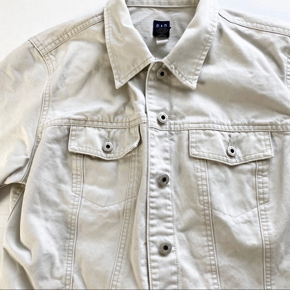 Gap Large Khaki Beige Spring Jacket - Picture 4 of 14